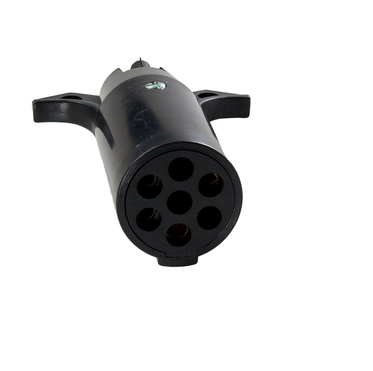 7-Way Round Pole To 4-Way Flat Trailer Adapter