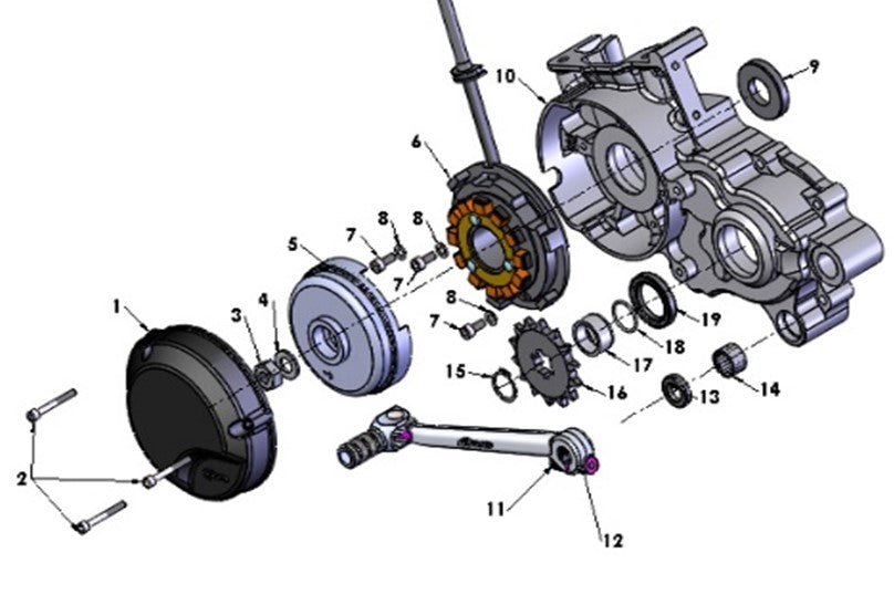 SHIFT LEVER - LONG - 2022 CX65