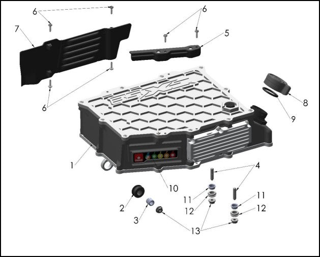 STUD - FRONT BATTERY MOUNTING
