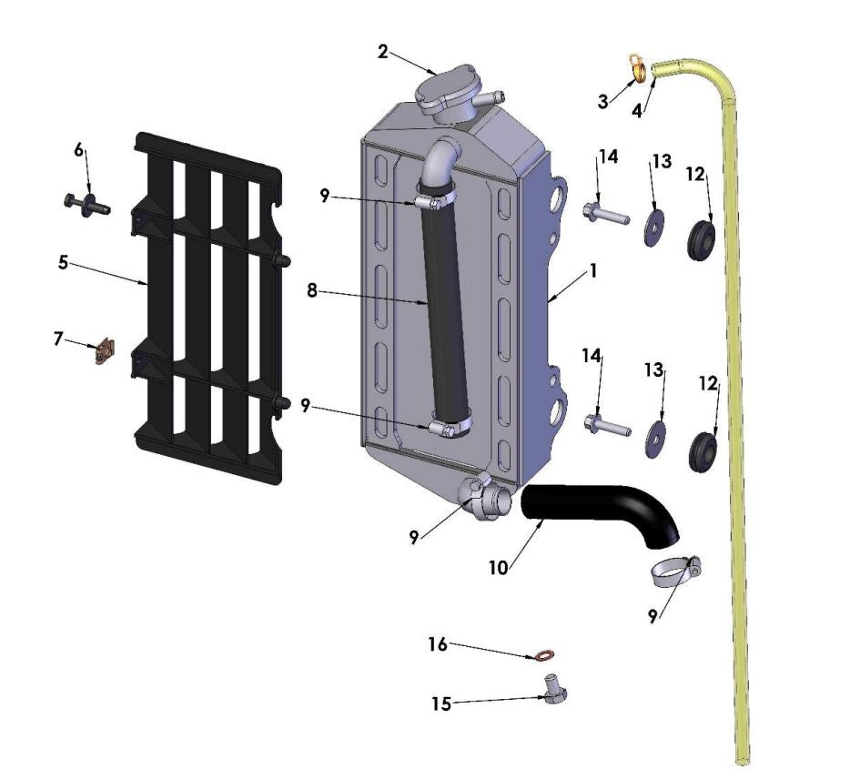 HOSE RADIATOR OVERFLOW