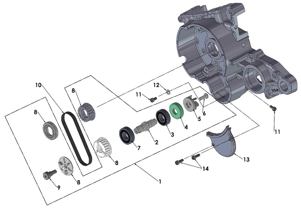 BELT - WATERPUMP -1/4 IN